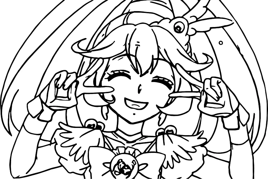 Desenhos de Glitter Force Para Colorir 48