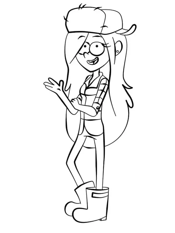 Desenhos de Gravity Falls Para Colorir 19