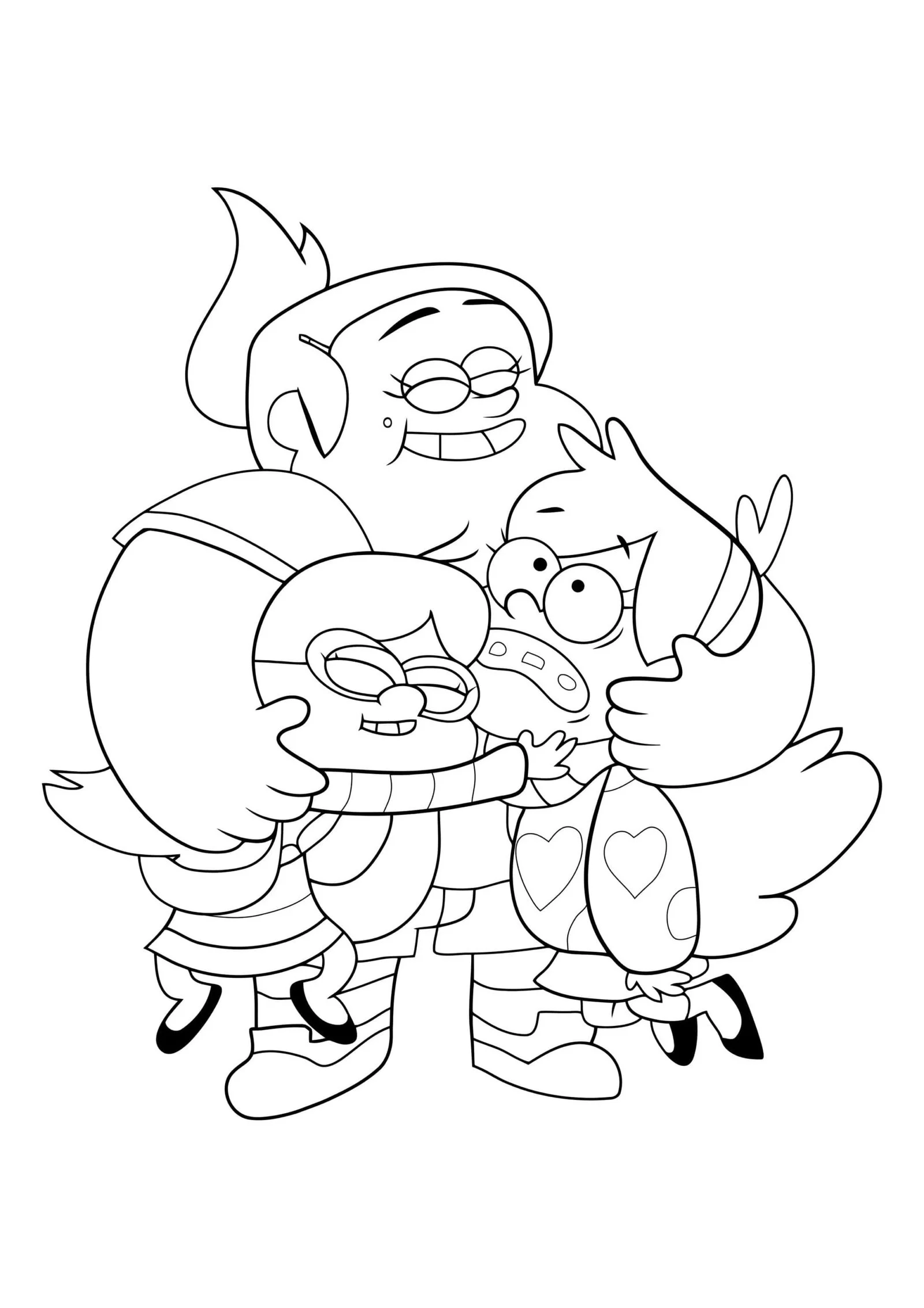 Desenhos de Gravity Falls Para Colorir 27