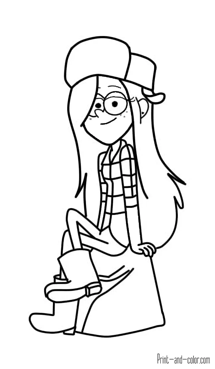 Desenhos de Gravity Falls Para Colorir 28