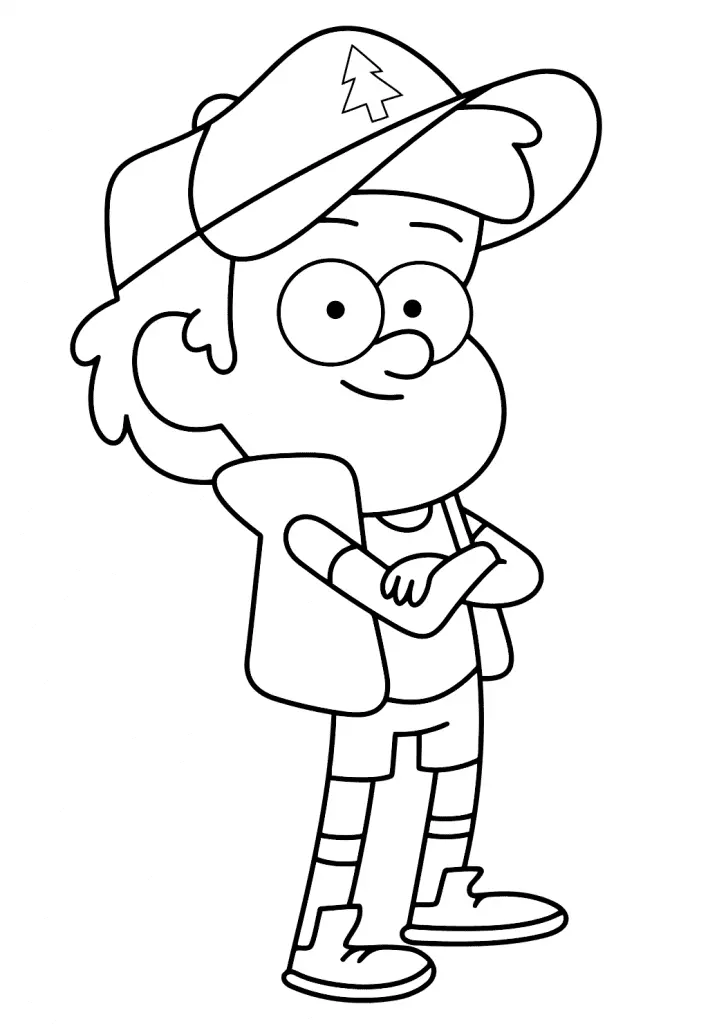 Desenhos de Gravity Falls Para Colorir 4