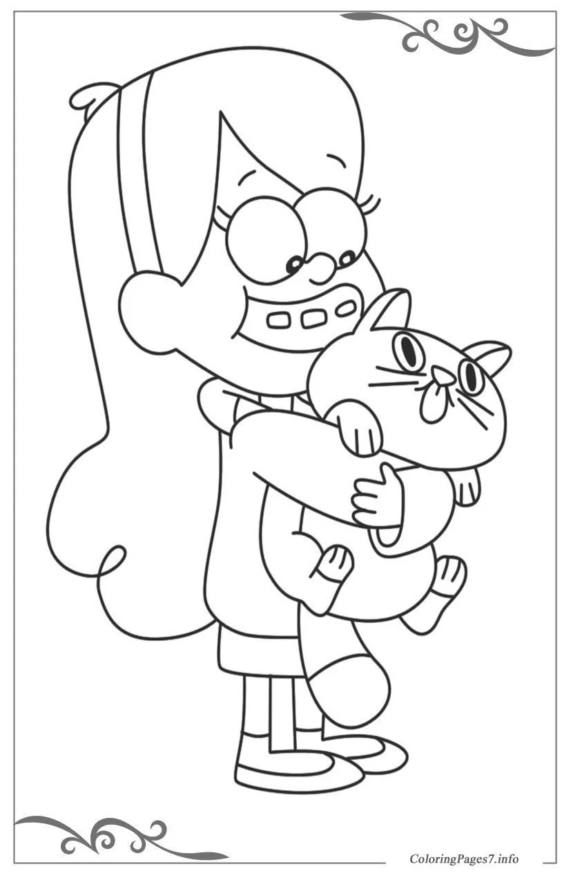 Desenhos de Gravity Falls Para Colorir 46