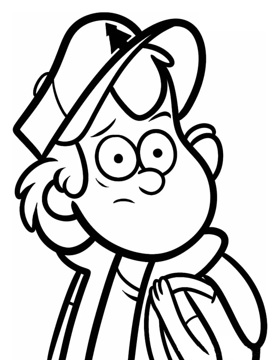 Desenhos de Gravity Falls Para Colorir