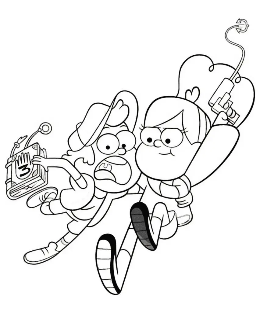 Desenhos de Gravity Falls Para Colorir 8