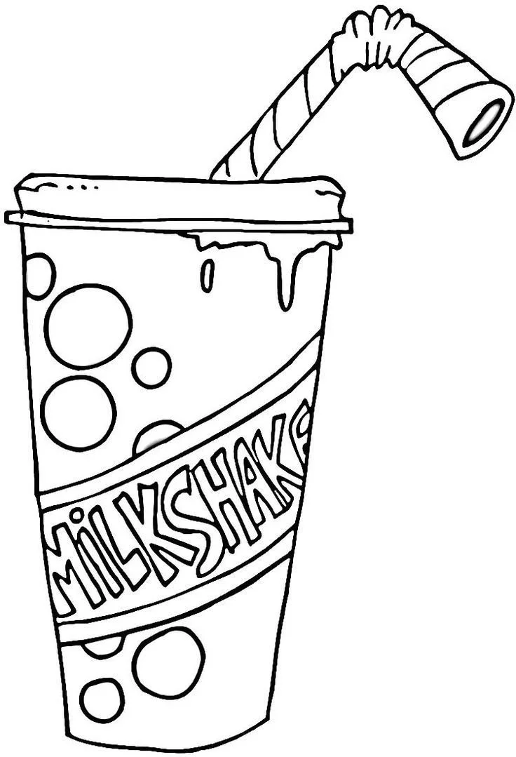 Desenhos de Grimace Shake Para Colorir 11