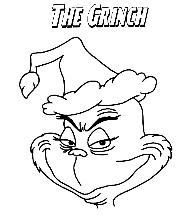 Desenhos de Grinch Para Colorir 13