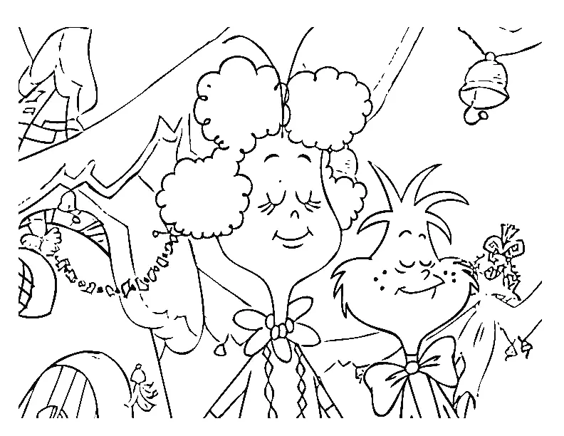 Desenhos de Grinch Para Colorir 38