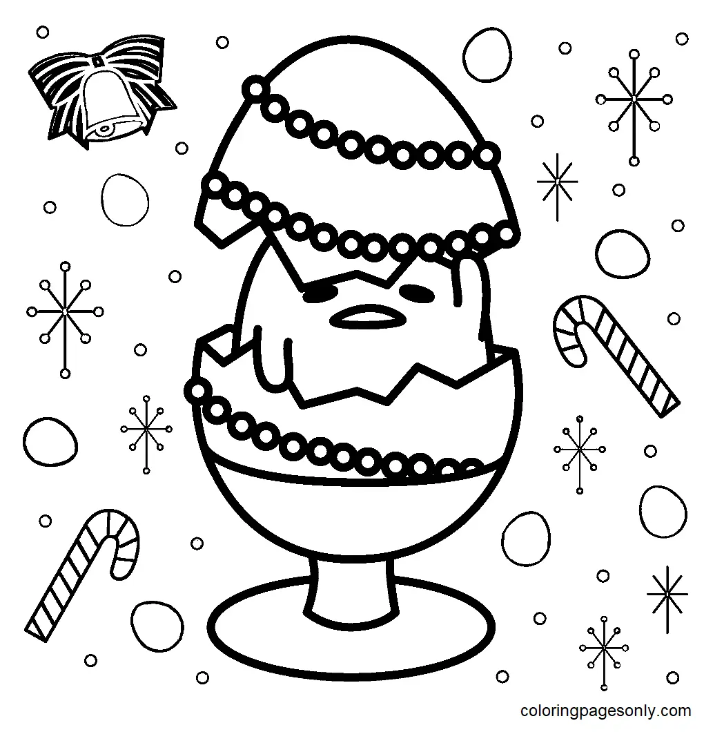 Desenhos de Gudetama Para Colorir 2