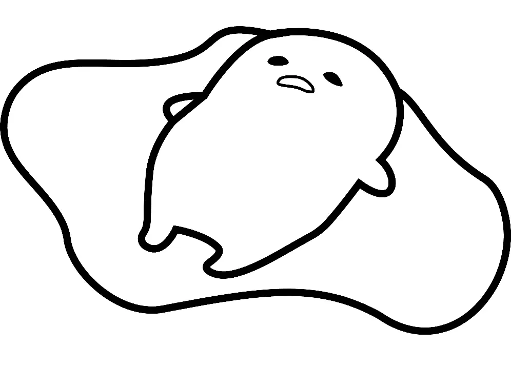 Desenhos de Gudetama Para Colorir 23