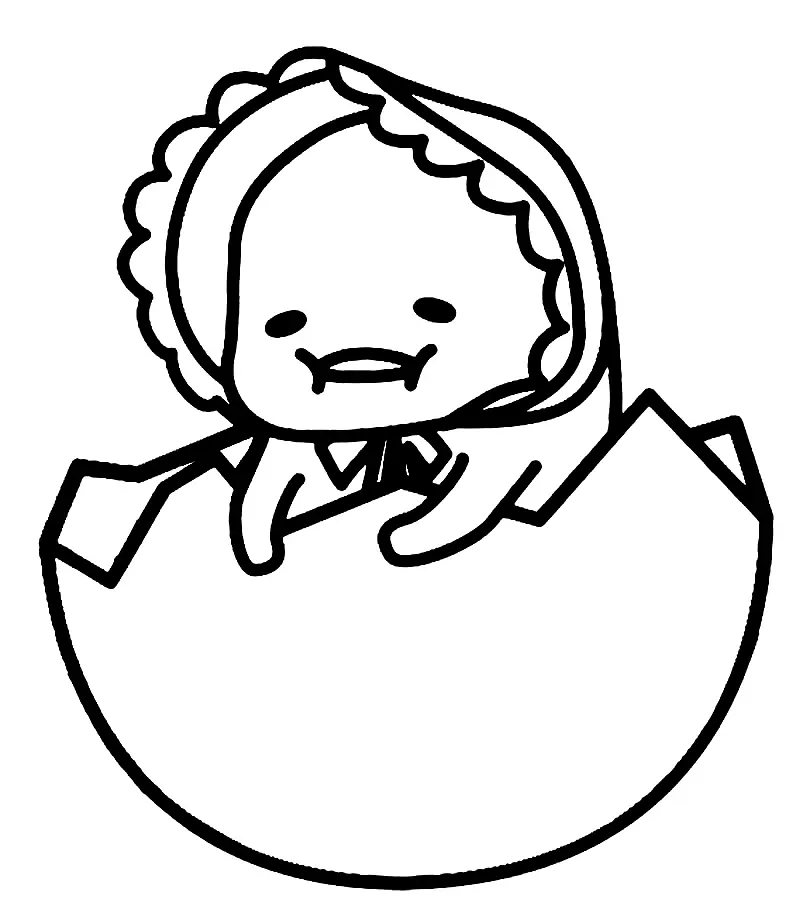 Desenhos de Gudetama Para Colorir 24