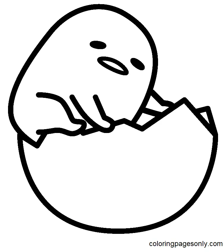 Desenhos de Gudetama Para Colorir 26