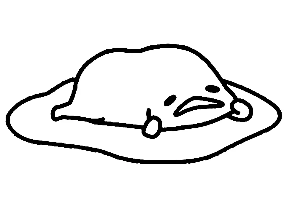 Desenhos de Gudetama Para Colorir 27