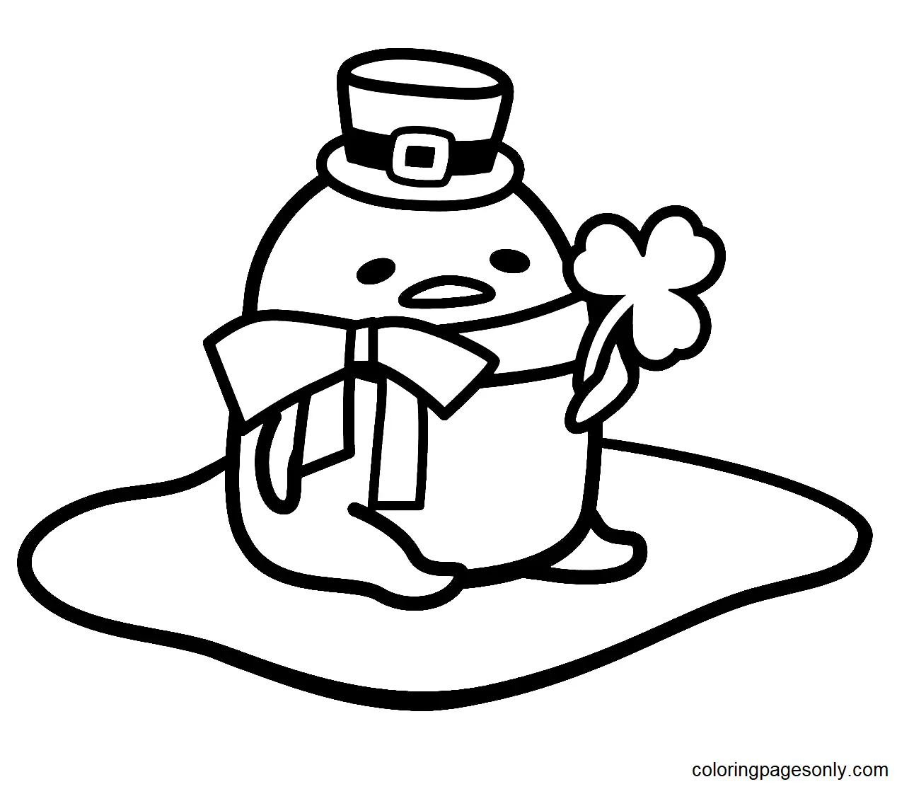 Desenhos de Gudetama Para Colorir 36