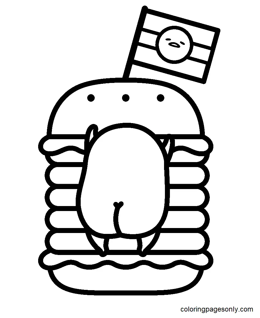 Desenhos de Gudetama Para Colorir 39