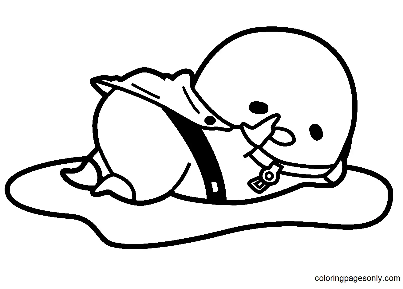 Desenhos de Gudetama Para Colorir 47