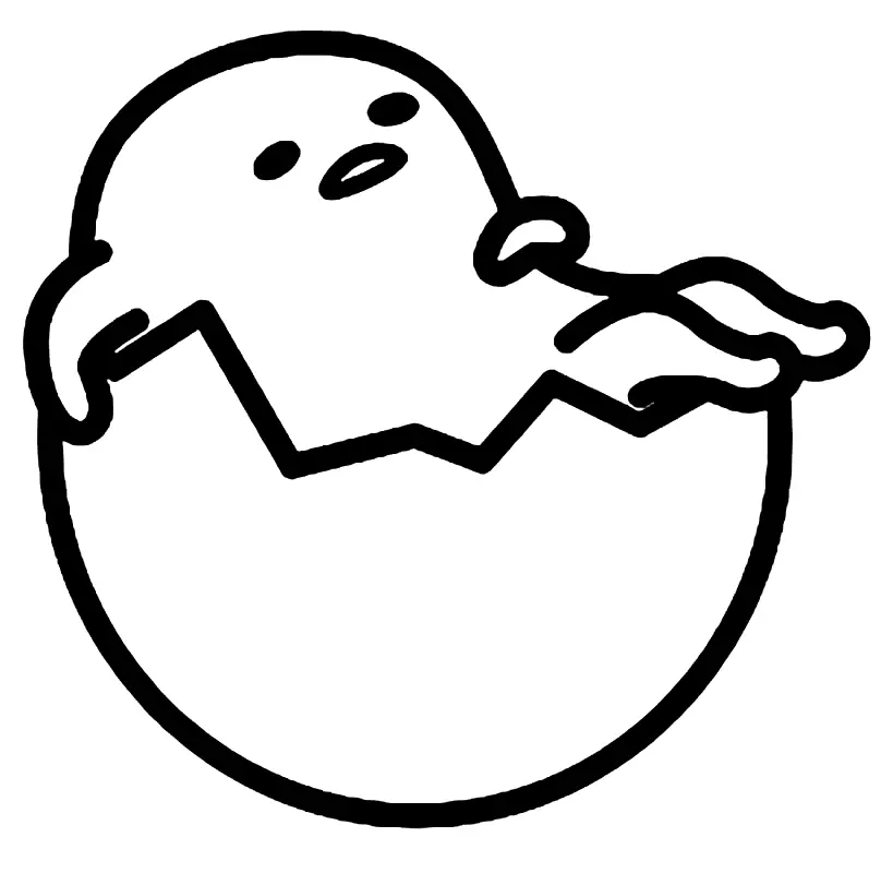 Desenhos de Gudetama Para Colorir 8