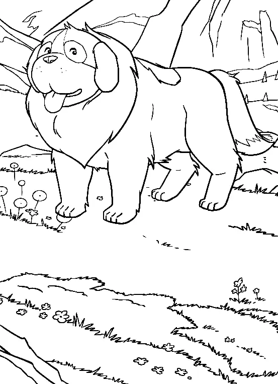 Desenhos de Heidi Para Colorir 21