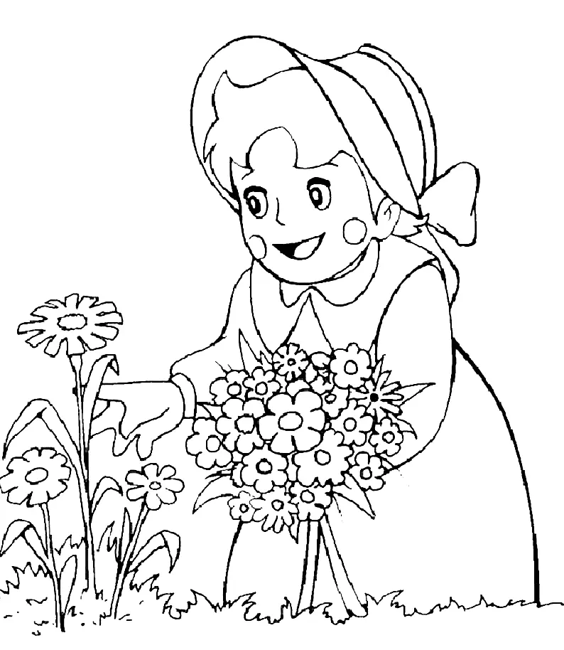 Desenhos de Heidi Para Colorir 31