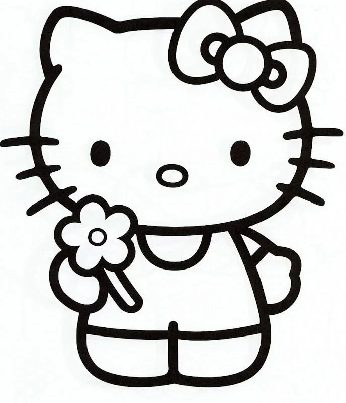 Desenhos de Hello Kitty Para Colorir 17