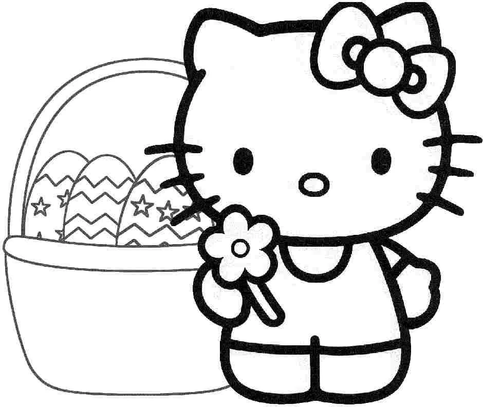 Desenhos de Hello Kitty Para Colorir 25