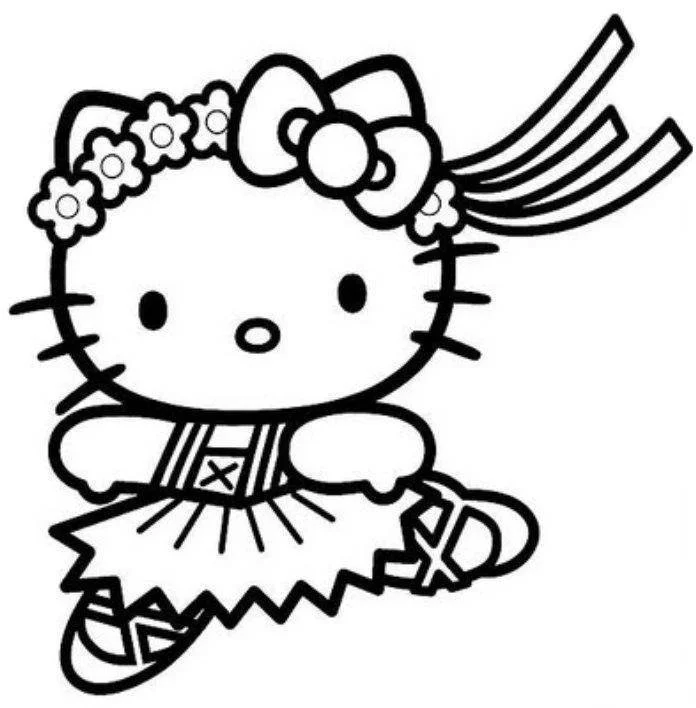 Desenhos de Hello Kitty Para Colorir 31