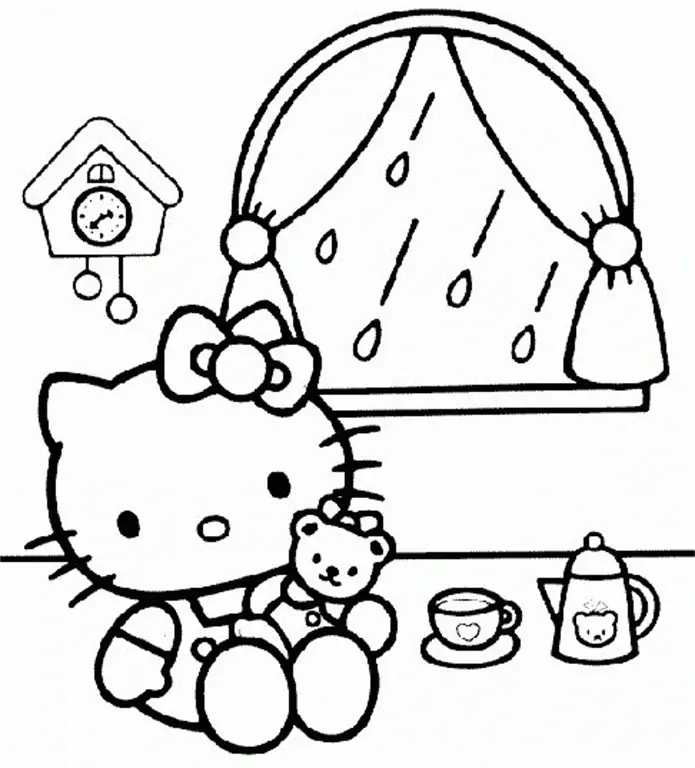 Desenhos de Hello Kitty Para Colorir 36