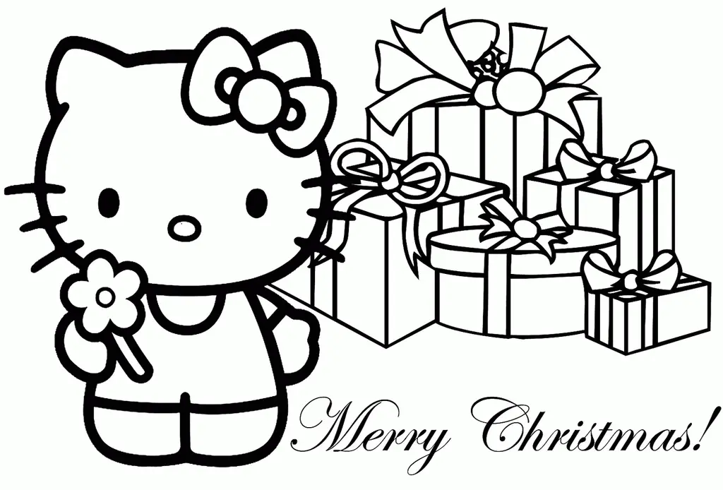 Desenhos de Hello Kitty Para Colorir 47