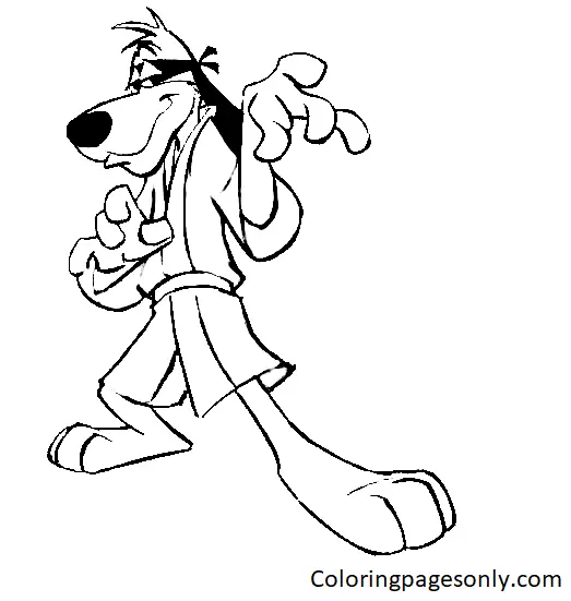 Desenhos de Hong Kong Phooey Para Colorir 25