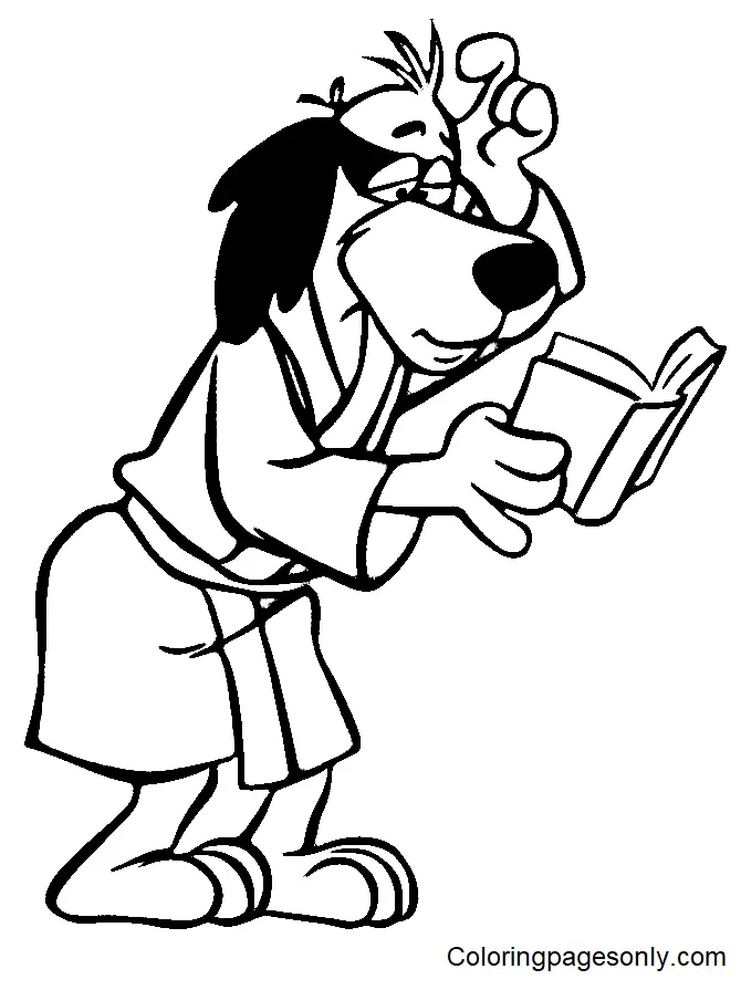 Desenhos de Hong Kong Phooey Para Colorir 28