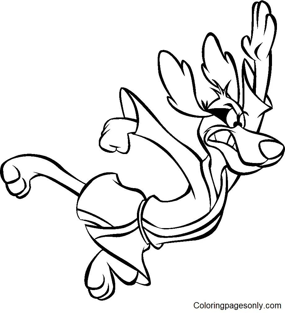 Desenhos de Hong Kong Phooey Para Colorir 32