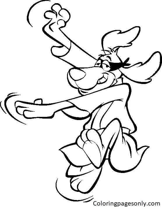 Desenhos de Hong Kong Phooey Para Colorir 35