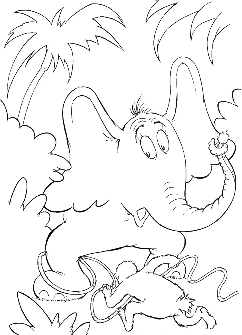 Desenhos de Horton e o Mundo dos Quem Para Colorir 19