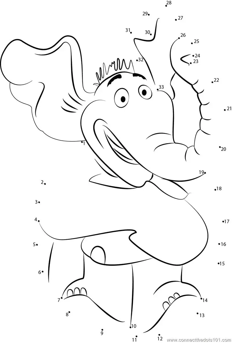 Desenhos de Horton e o Mundo dos Quem Para Colorir 22