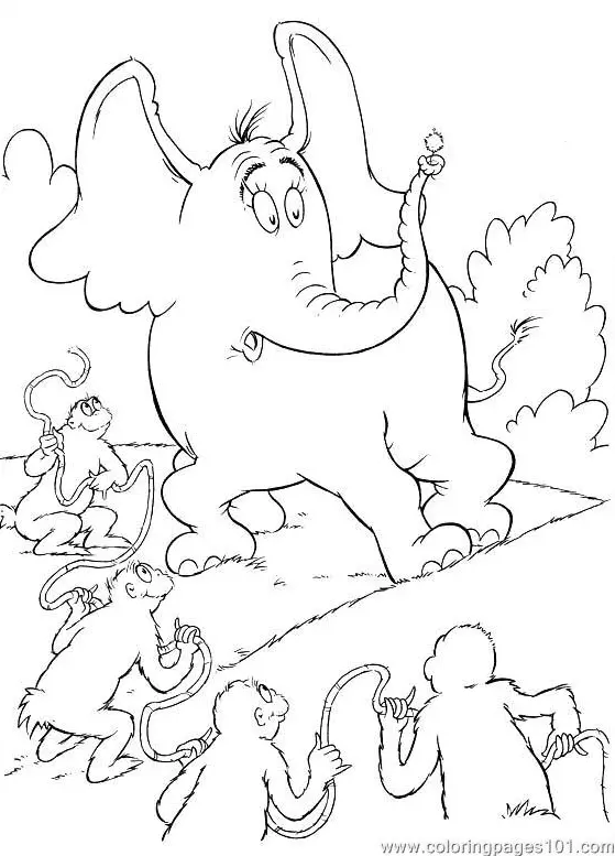 Desenhos de Horton e o Mundo dos Quem Para Colorir 30