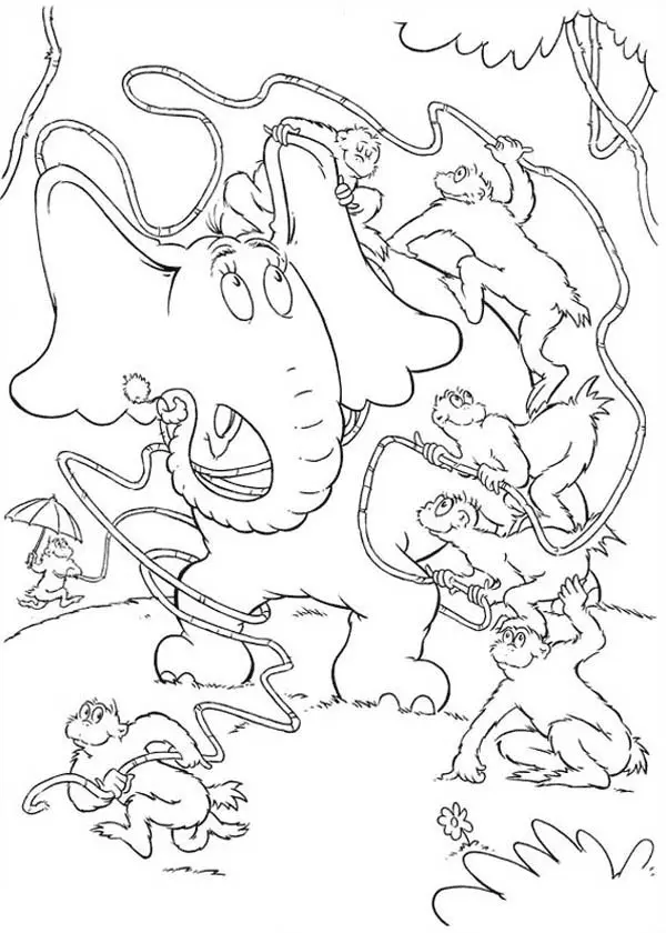 Desenhos de Horton e o Mundo dos Quem Para Colorir 31