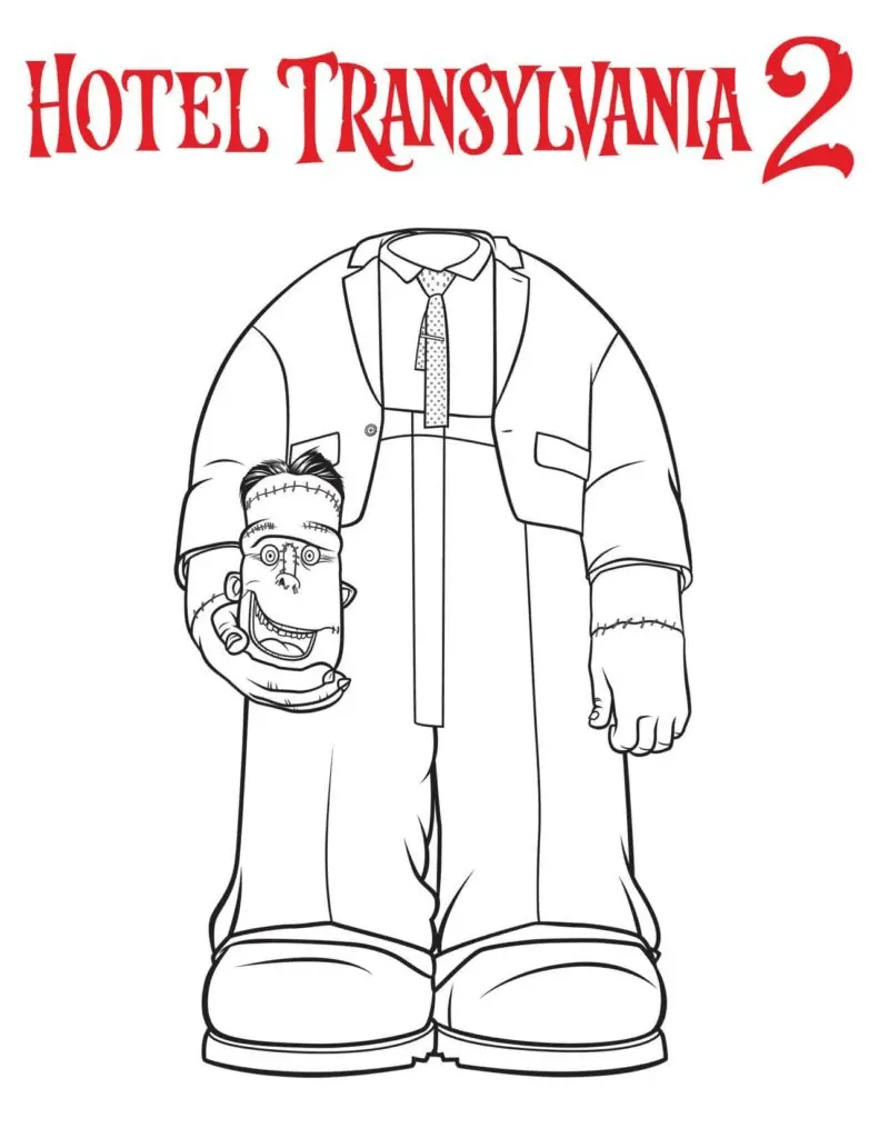 Desenhos de Hotel Transilvania Para Colorir 29