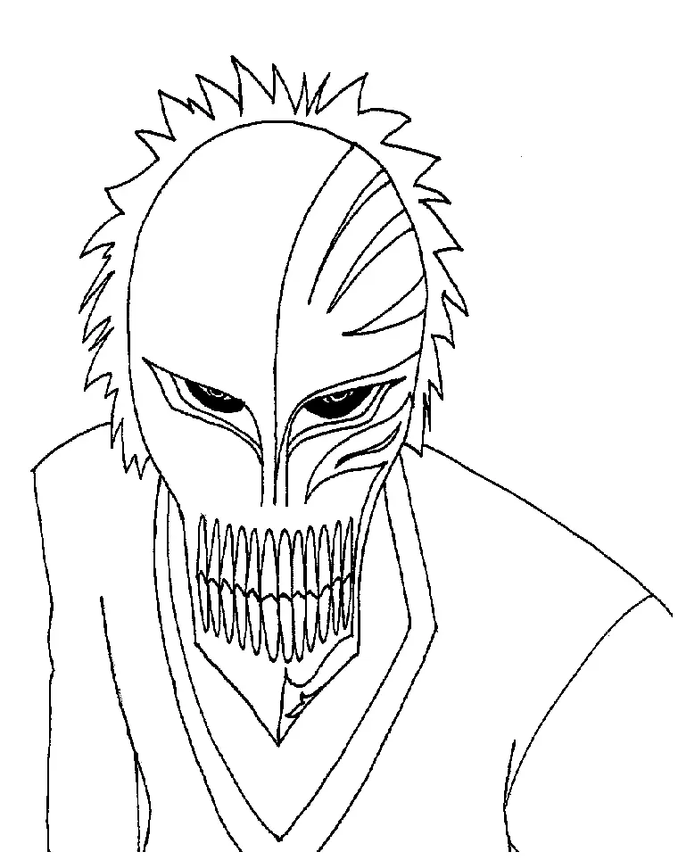 Desenhos de Ichigo Para Colorir 23