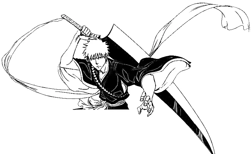 Desenhos de Ichigo Para Colorir 25