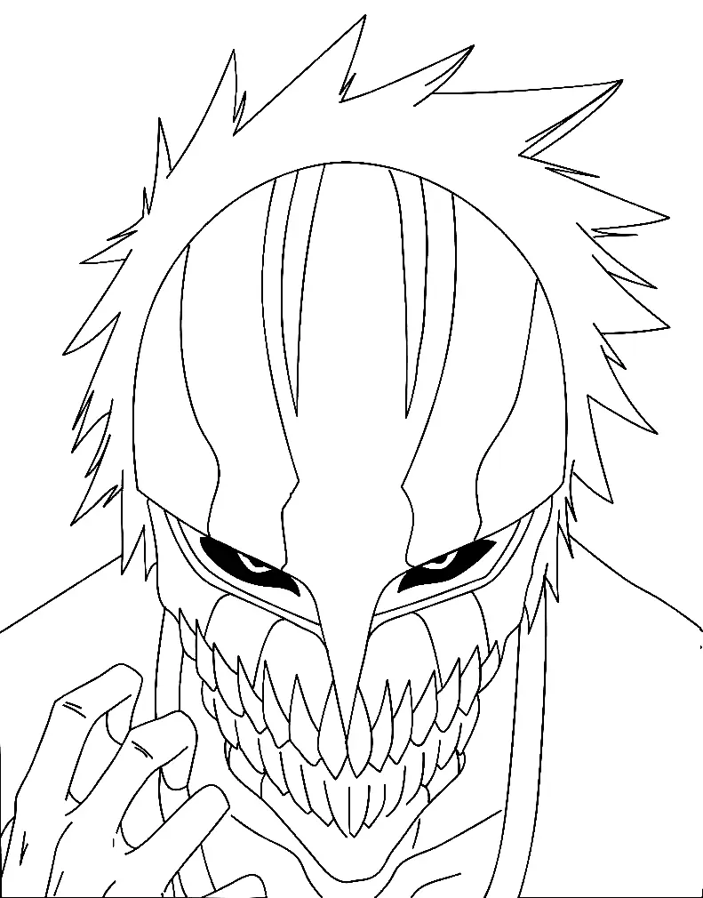 Desenhos de Ichigo Para Colorir 5