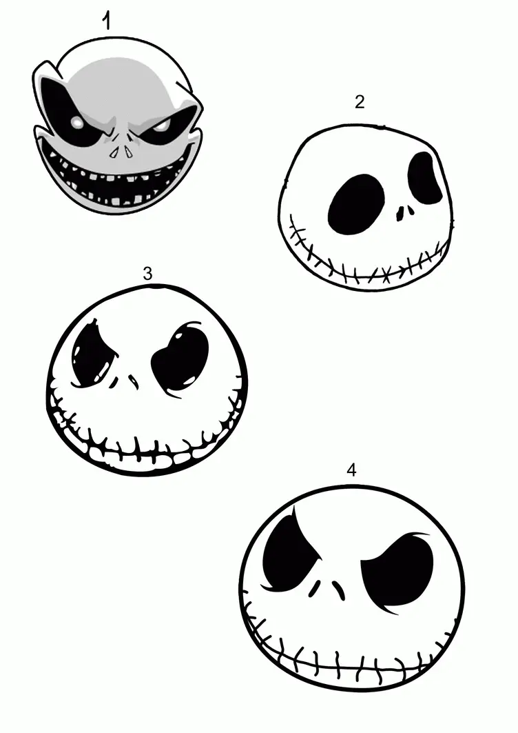 Desenhos de Jack Skellington Para Colorir 33