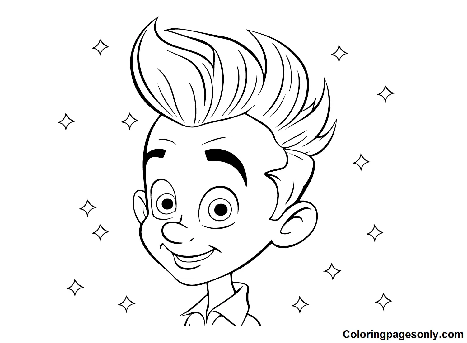 Desenhos de Jimmy Neutron Para Colorir 14