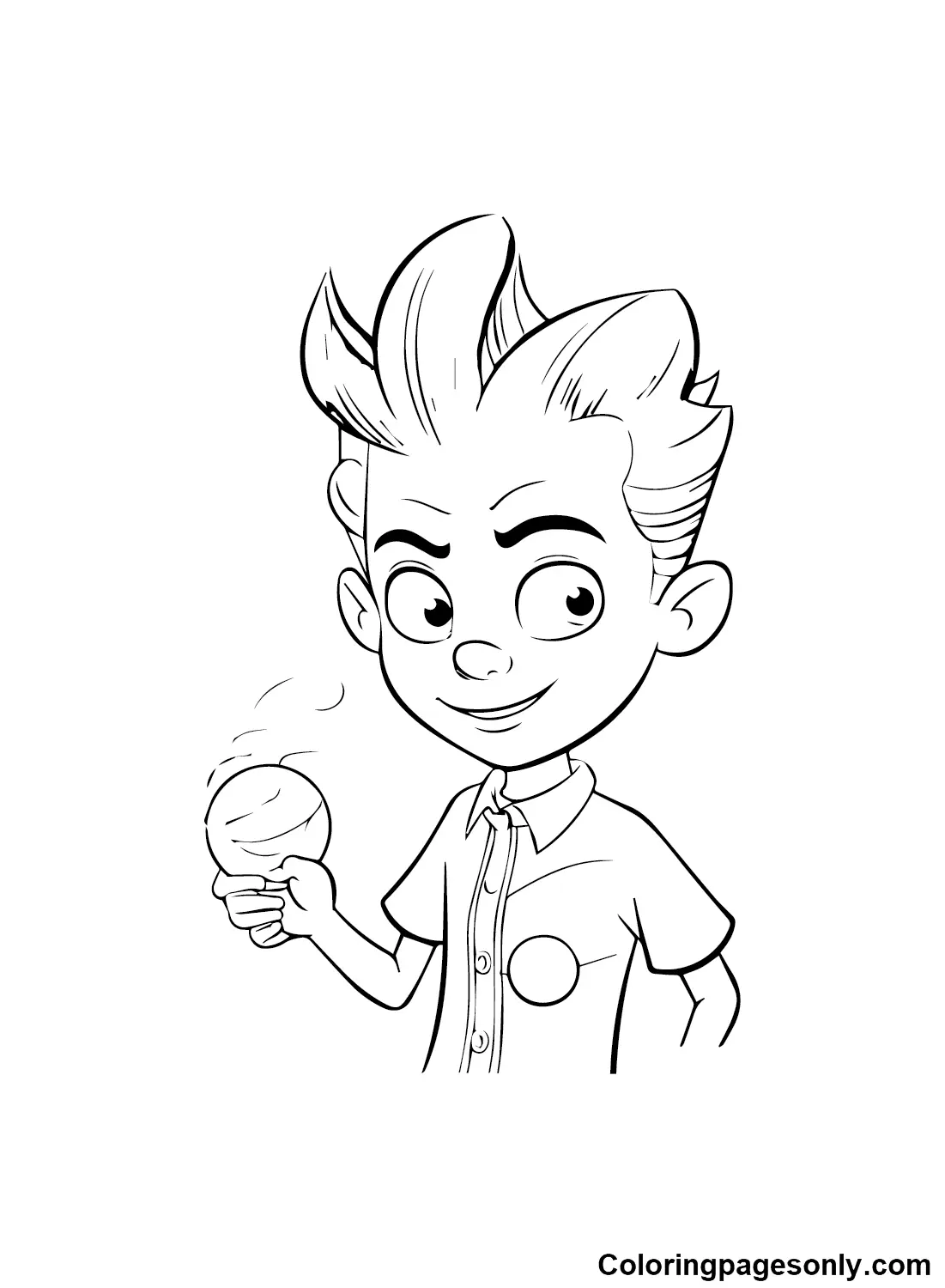 Desenhos de Jimmy Neutron Para Colorir 21