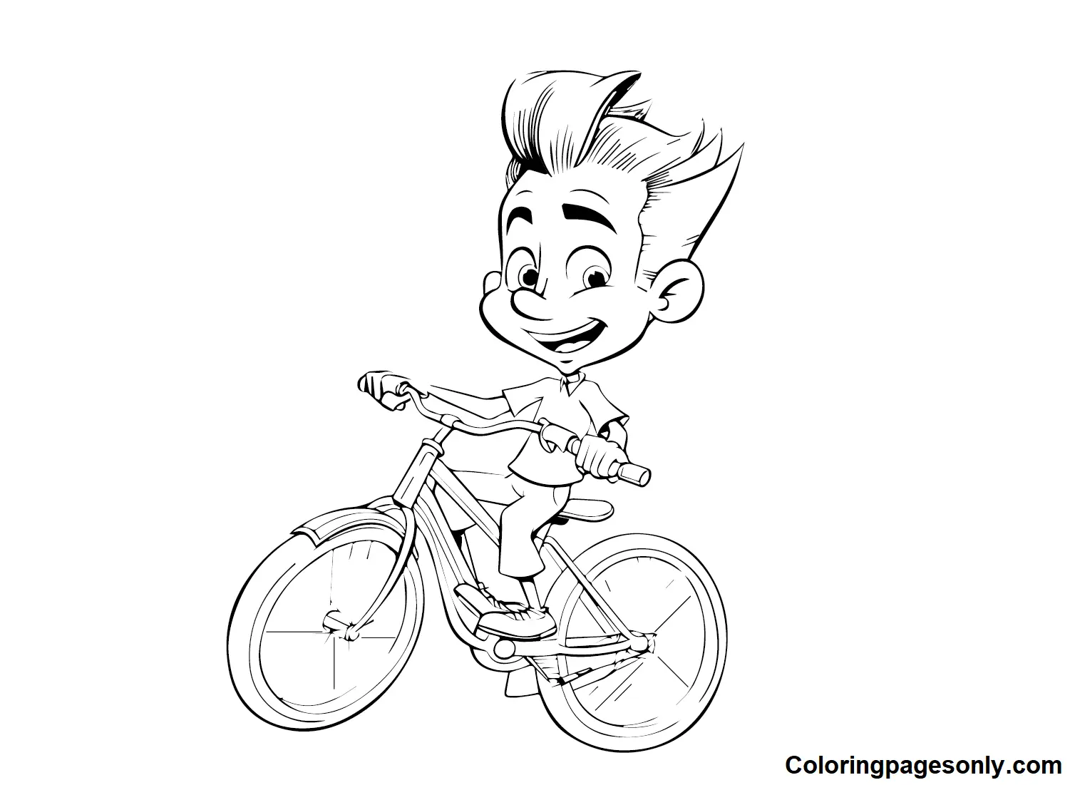 Desenhos de Jimmy Neutron Para Colorir 22