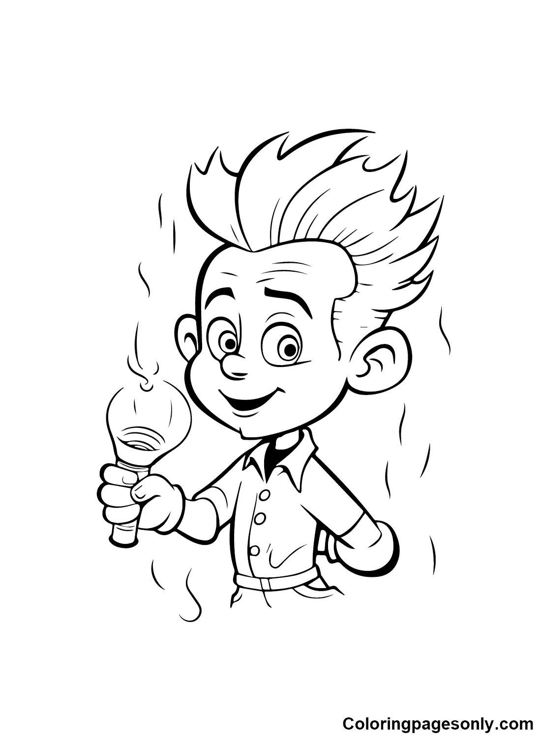 Desenhos de Jimmy Neutron Para Colorir 5