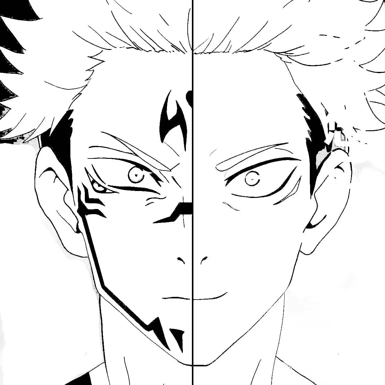 Desenhos de Jujutsu Kaisen Para Colorir 21