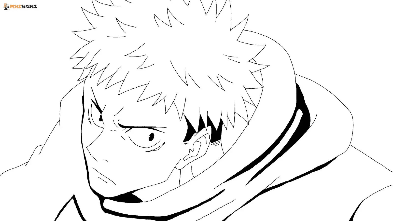 Desenhos de Jujutsu Kaisen Para Colorir 27