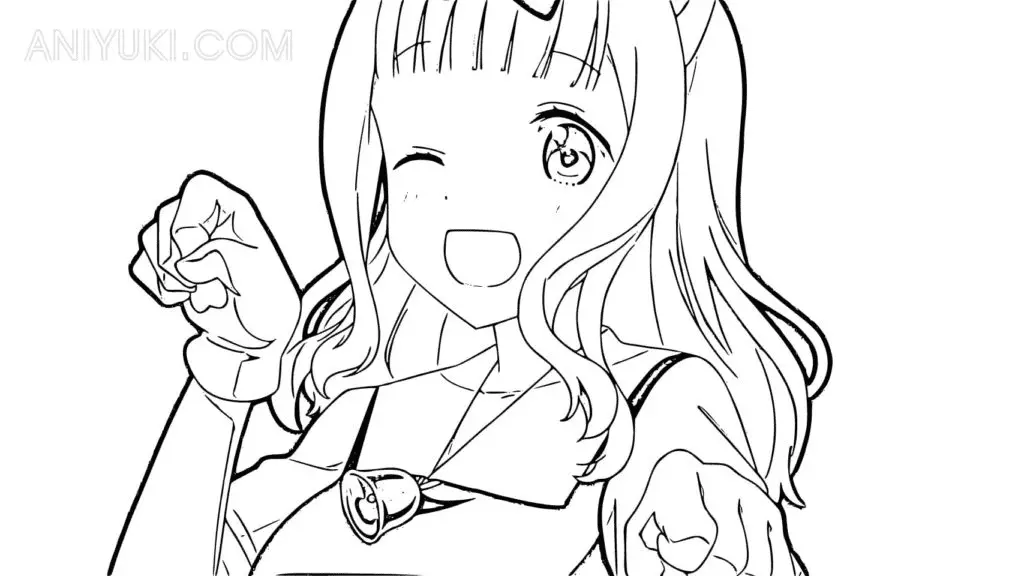 Desenhos de Kaguya Sama Love Is War Para Colorir 17