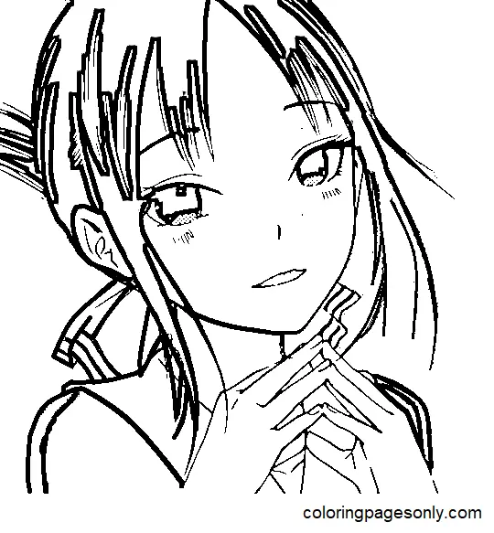 Desenhos de Kaguya Sama Love Is War Para Colorir 20