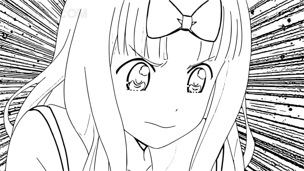 Desenhos de Kaguya Sama Love Is War Para Colorir 22