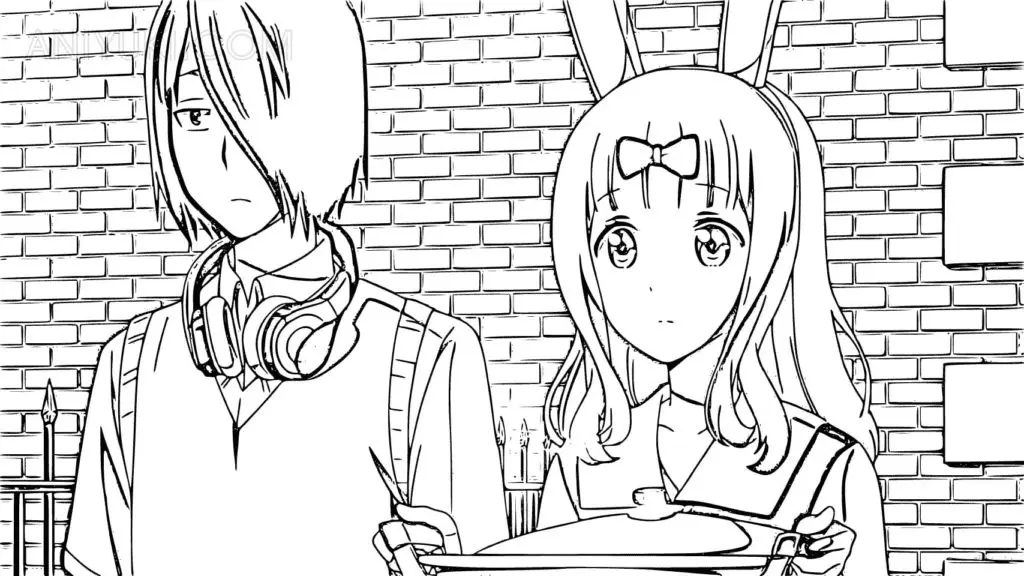 Desenhos de Kaguya Sama Love Is War Para Colorir 37